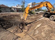 در راستای بهره مندی۱۸ هزار شهروند رشتی؛ ادامه عملیات اجرایی تكمیل شبكه بهداشتی فاضلاب منطقه بلوار گیلان رشت