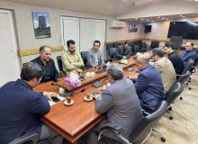 اعضای هیات اندیشه ورز بسیج رسانه گیلان با شهردار لاهیجان دیدار کردند
