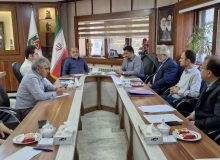 جلسه هماهنگی و ارائه گزارش خرید ماشین آلات سنگین راهداری برگزار گردید