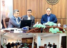 جلسه بررسی پیشرفت پروژه ملی #جی_نف در استانداری گیلان برگزار شد