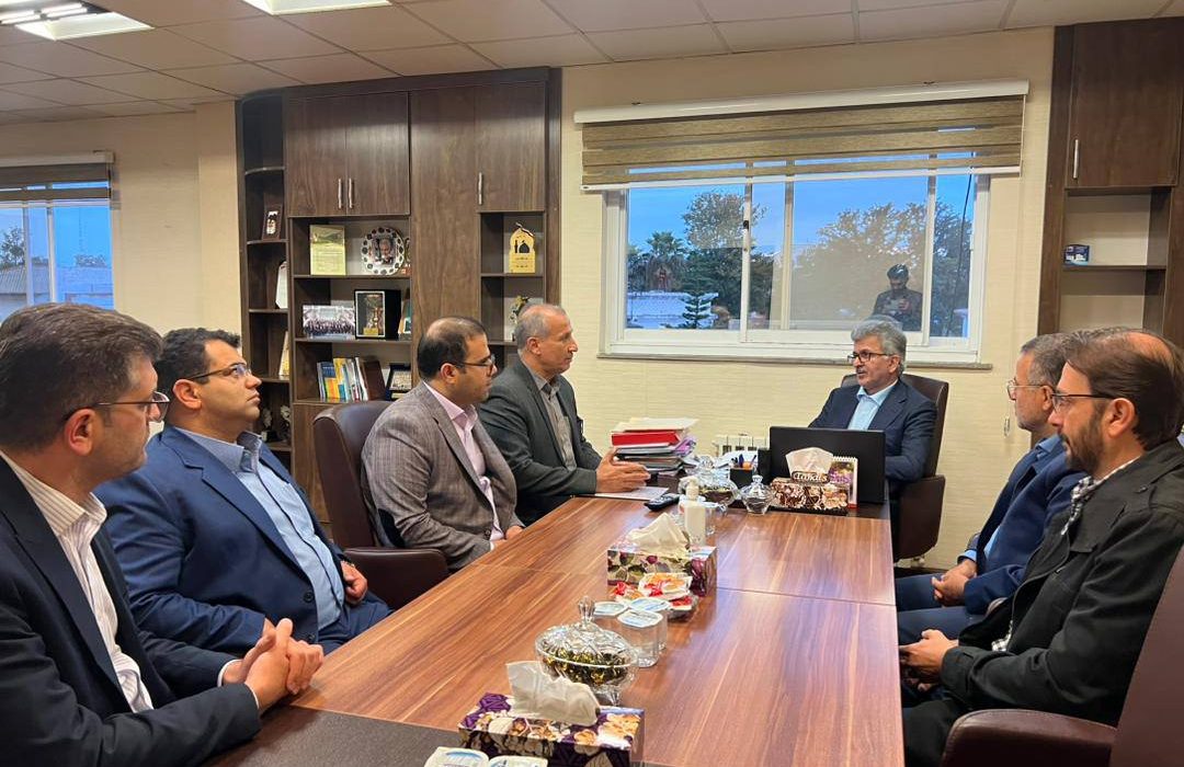 دیدار رئیس هیئت ورزش‌های جانبازان و توان‌یابان استان گیلان با آقای دکتر آشوبی، رئیس دانشگاه علوم پزشکی استان گیلان