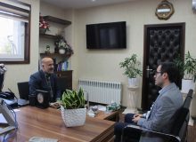 به منظور پیگیری مشکلات بهداشت و درمان شهرستان لاهیجان و سیاهکل؛ نماینده مردم لاهیجان و سیاهکل در مجلس شورای اسلامی با معاون توسعه دانشگاه دیدار کرد