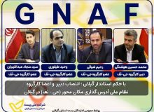 با حکم استاندار گیلان ؛   اعضای کارگروه تخصصی نظام ملی استاندارد نشانی ( جی نف ) منصوب شدند