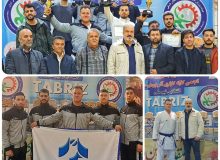 درخشش تیم کاراته کارگری شرکت سیمان خزر در مسابقات قهرمانی کاراته کارگران کارخانجات کشور