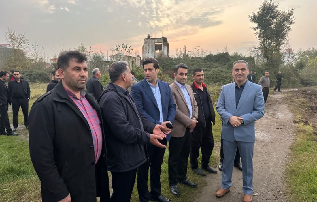 با تلاش رییس و اعضای شورا و شهردار لاهیجان خیابان بن بست سبحان به بلوار دانشجو لاهیجان متصل شد