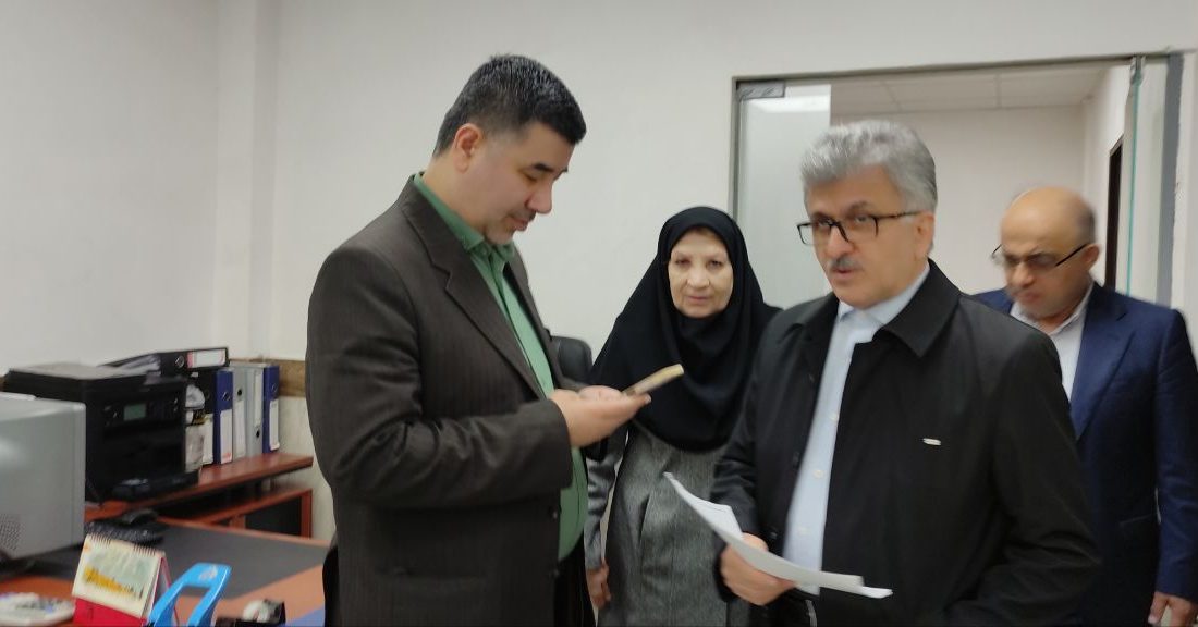 بازدید رئیس دانشگاه علوم پزشکی گیلان از کانون هموفیلی گیلان