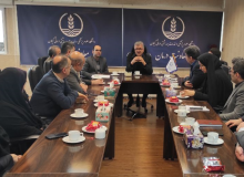 نشست دکتر آشوبی با معاون درمان و مدیران ستادی دانشگاه علوم پزشکی گیلان