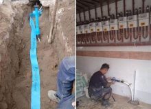 طي مهر ماه سال جاری؛ نصب ۴۸۸ فقره انشعاب آب شرب توسط امور آبفا شهرستان رشت