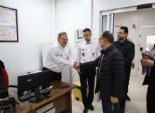 به مناسبت گرامیداشت روز پرستار انجام شد : حضور رئیس شورای اسلامی شهر رشت در اورژانس۱۱۵