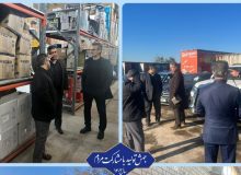 اعلام رضایت معاون اجرایی تعزیرات حکومتی در بازدید از انبار مرکزی اداره کل جمع آوری و فروش اموال تملیکی 