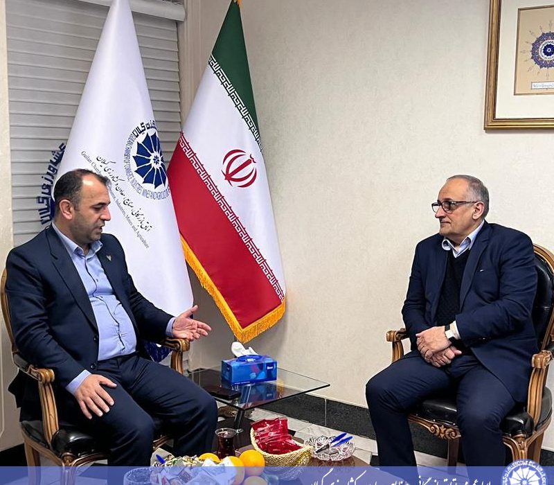 تأکید رئیس اتاق بازرگانی گیلان بر هم‌افزایی میان همه ذی‌نفعان در دیدار با مدیرعامل راه‌آهن رشت