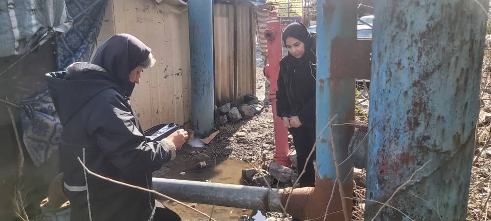 پایش مداوم آب شرب در شهرهایی که با بارش شدید مواجه بوده اند