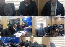 جلسه پیگیری به منظور تسریع در روند عملیات اجرایی خط انتقال آب