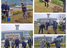 مراسم درخت‌کاری در فرودگاه به مناسبت روز درخت‌کاری و هفته منابع طبیعی