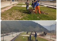 کاشت ۲۰۰ اصله نهال (درخت ) در پارک ساحلی توتکابن