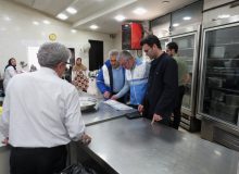 بازدید سرزده معاون بهداشتی دانشگاه از رستوران‌های سطح شهر رشت