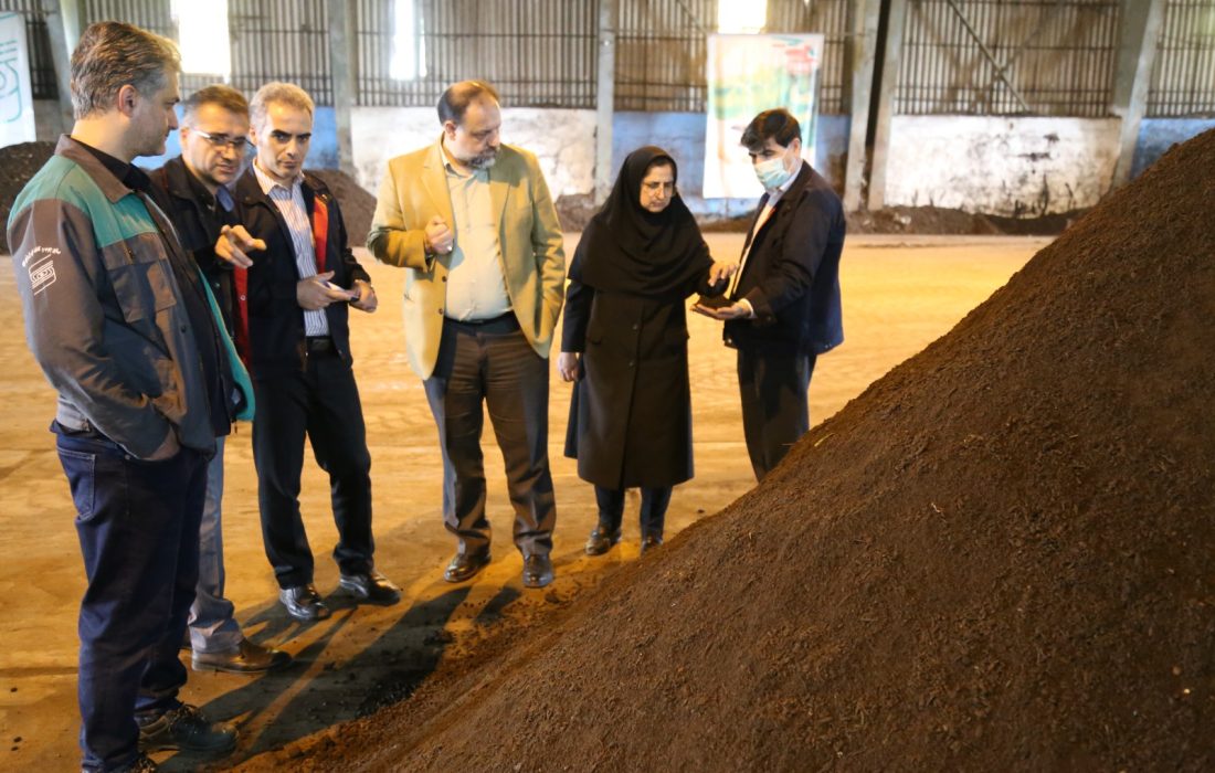 بازدید مدیران فن بازار و مدیر مراکز رشد پارک علم وفناوری گیلان از کارخانه چوکا جهت بررسی نیاز فناورانه