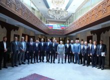 حضور طاعتی مقدم در بازدید دبیر و مدیران مناطق آزاد از ماخاچ کالا رایزنی در حوزه دیپلماسی اقتصادی و ترانزیتی