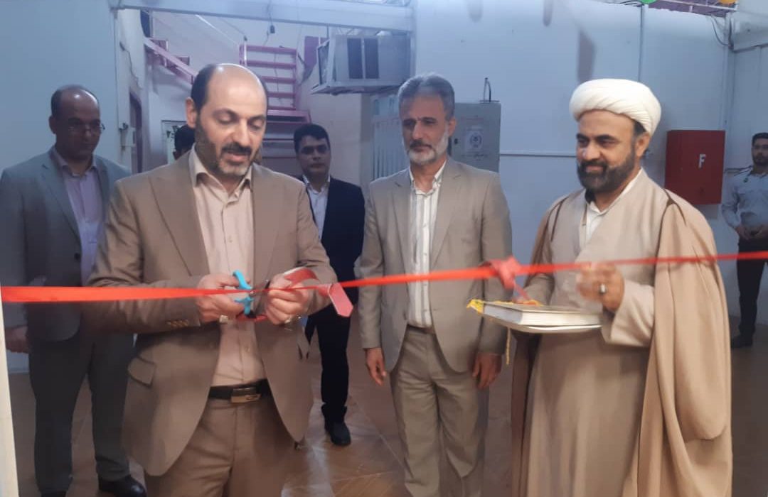 افتتاح کتابخانه شهید والی الله جعفری در اردوگاه کار درمانی حویق با حضور سرپرست زندان‌های گیلان