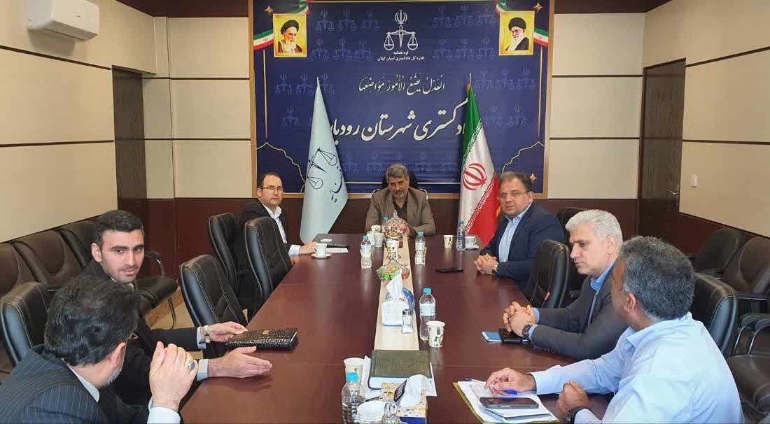 بازدید رئیس کل دادگستری استان گیلان از دادگستری شهرستان رودبار و افتتاح مجتمع مسکونی