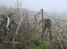 رفع تصرف ۲۶۸۰۷ متر مربع از اراضی ملی در بخش رحیم آباد