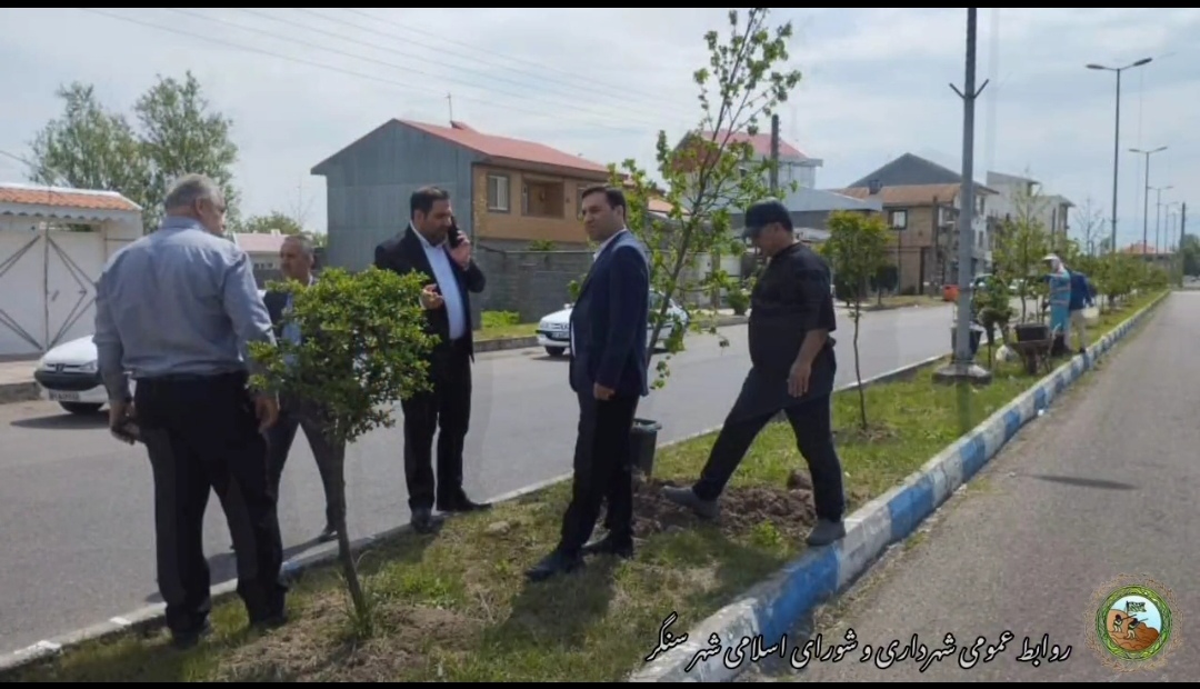 “آبادانی سنگر با دستان سبز شهردار؛ از درختکاری تا آسفالت خیابانها”