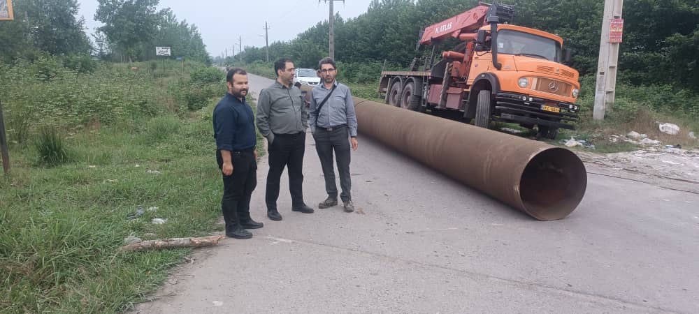 سرپرست مدیریت منابع آب شهرستان‌های فومن و شفت خبر داد:  ظرف کمتر از ۴۸ ساعت مجرای دریافت آب کشاورزی تخریب شده ۳ روستای فومن ترمیم شد