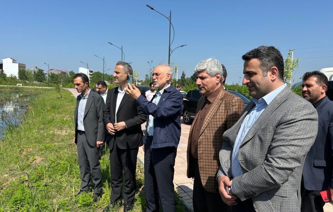 دیدار دکتر صالحی رییس بنیاد ایران شناسی با فرماندار و مدیریت شهری لاهیجان