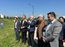 دیدار دکتر صالحی رییس بنیاد ایران شناسی با فرماندار و مدیریت شهری لاهیجان