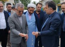 بازدید نماینده مردم شریف رشت و خمام در مجلس شورای اسلامی از پروژه خط انتقال خمام به خشكبیجار و پروژه بسته دیم