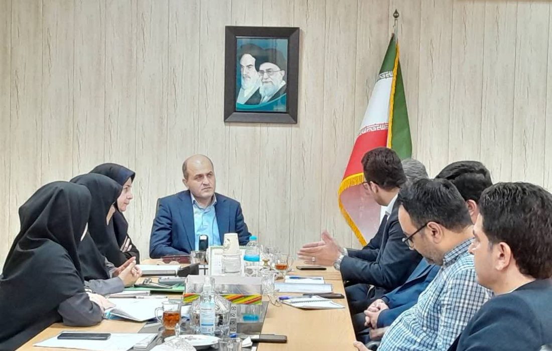 با حضور سرپرست بهزیستی گیلان  برگزاری جلسه “بررسی چالشهای مسکن مددجویان بهزیستی استان و پروژه ۴۸ واحدی شفت”