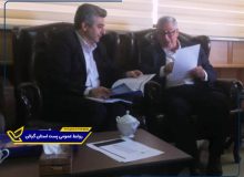 با محوریت پروژه جی نف ؛ دیدار مدیرکل پست گیلان با معاون هماهنگی امور عمرانی استانداری گیلان