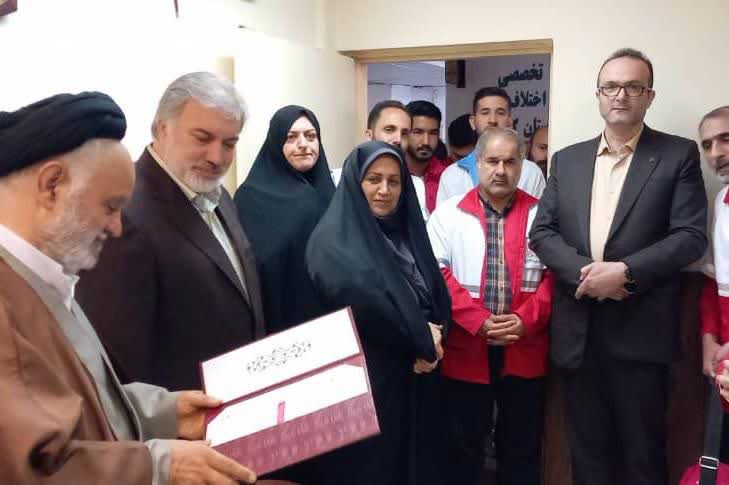 افتتاح اولین خانه تخصصی هلال در مجتمع شوراهای حل اختلاف و دادگاه های صلح رشت