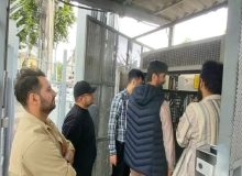 بازدید ناظر شرکت همراه اول از سایت BTS مجتمع آزادگان رشت