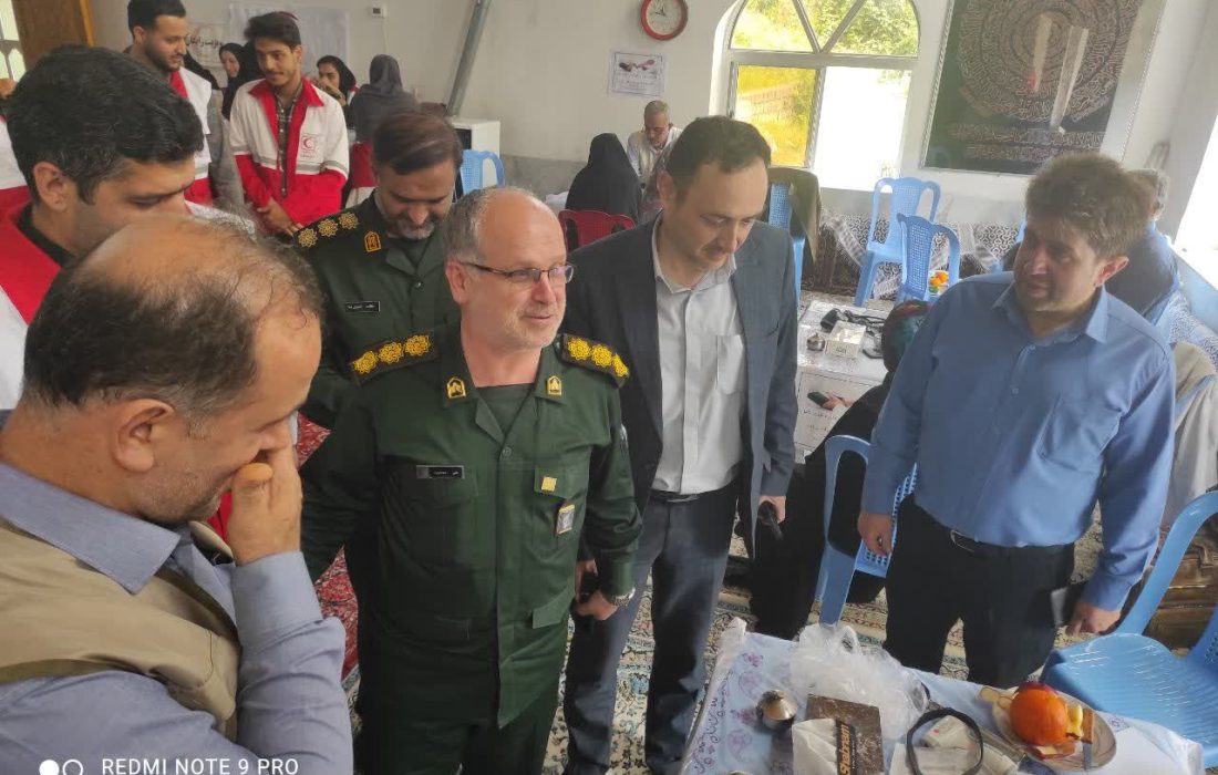 برگزاری ویزیت رایگان در روستای پردین لنگه املش