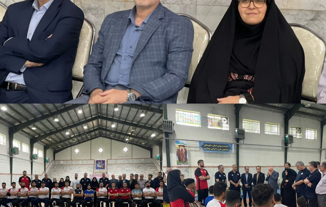 حضور فرماندار خمام در اردوی تیم ملی والیبال نشسته مردان اعزام ناگویا