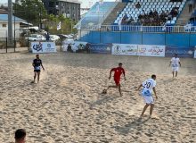 آغاز رقابت‌های فوتبال ساحلی زیرگروه کشور در گیلان با حضور ۵ تیم