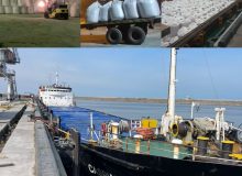 حمل محموله کود کشاورزی کلرور پتاسیم به مقصد گمرک بندرانزلی در سال ۱۴۰۴