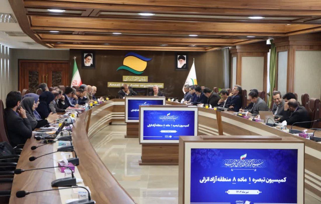 تأکید معاون عمرانی استانداری گیلان در کارگروه تبصره ۱ ماده هشت؛ لزوم تبعیت نهادهای استانی از قانون در محدوده منطقه آزاد انزلی