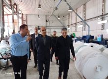 استاندار در بازدید از شرکت صنایع پلاستیک گیلان کوب: بخش خصوصی، موتور محرک توسعه اقتصادی گیلان است