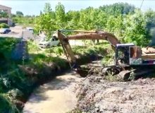 رئیس اداره منابع آب شهرستان لنگرود خبر داد:  کانال بتنی لنگرود با ۹۱۰۰ هکتار اراضی تحت پوشش لایروبی شد