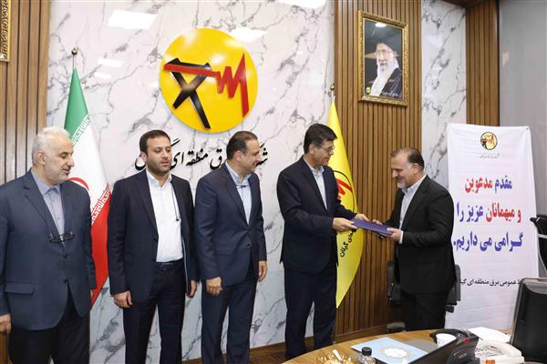 طی آیینی و با حکم مدیر عامل توانیر ؛ عادل سلیمانی مدیر عامل شركت برق منطقه ای گیلان شد