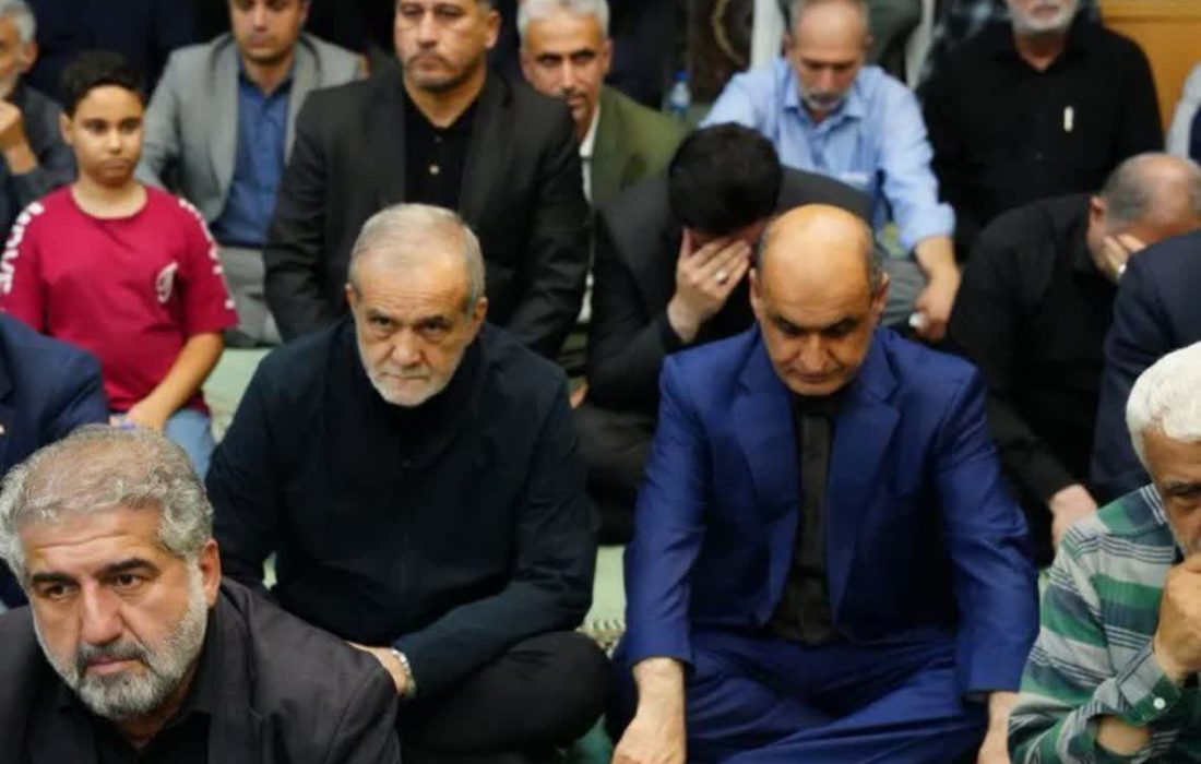 حضور رئیس‌جمهور و استاندار گیلان در مراسم گرامیداشت شهدای گیلانی جنگ تحمیلی ۱۲ روزه