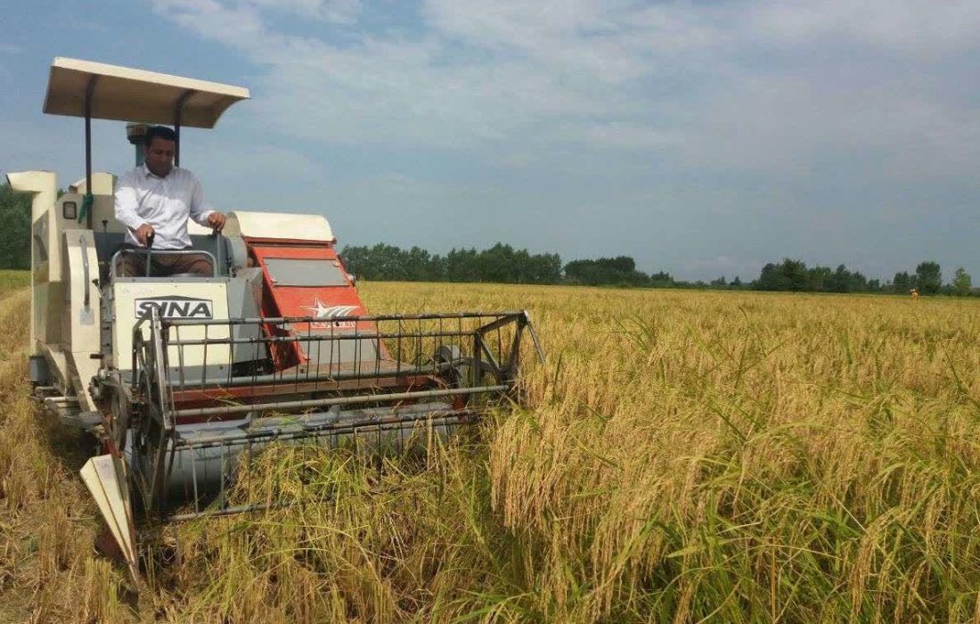 معاینه فنی کمباین‌ها در گیلان آغاز شد