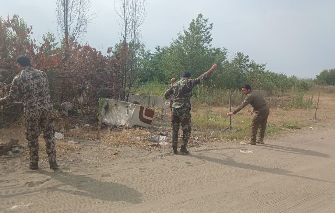 آزادسازی ۲۵ هزار متر مربع از اراضی ملی در شهرستان آستارا