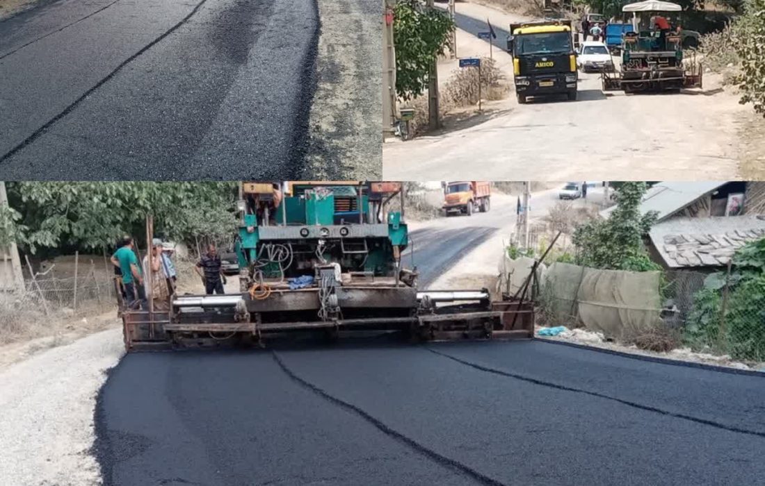 آغاز پروژه بهسازی ،تثبیت و آسفالت محور سیاه خولک به شوک شهرستان املش