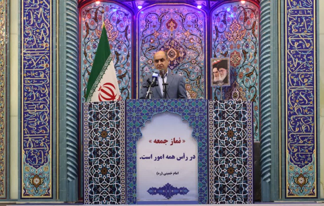 استاندار گیلان در سخنرانی پیش از خطبه نماز جمعه رشت:  حفظ محیط زیست و تکمیل پروژه‌های نیمه‌تمام، در صدر برنامه‌های دولت در استان است