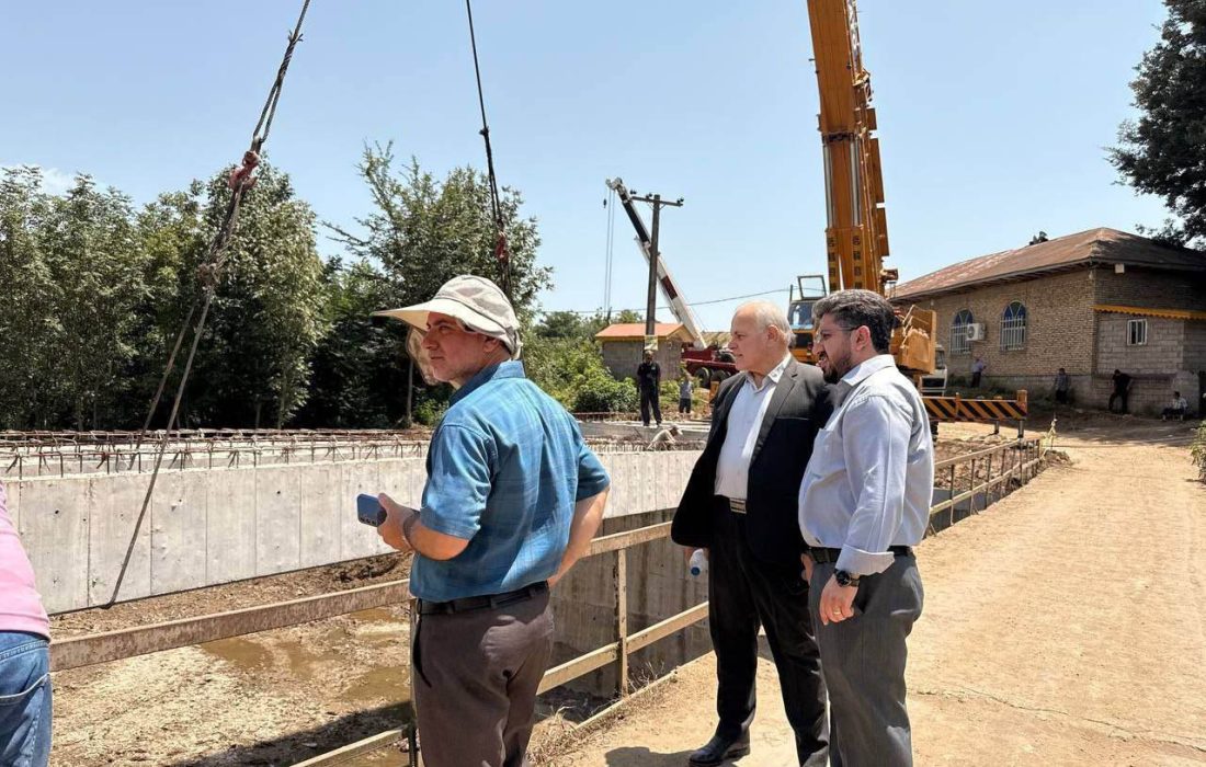 با مساعدت نماینده و پیگیری فرماندار صومعه سرا؛ پل ندامان درآستانه بهره برداری قرار گرفت