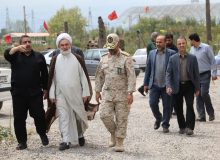 صبح امروز صورت گرفت؛ آیت‌الله فلاحتی و نظارت بر مراحل پایانی محل برگزاری کنگره ۸۰۰۰ شهید گیلان/جهاد ادامه دارد…