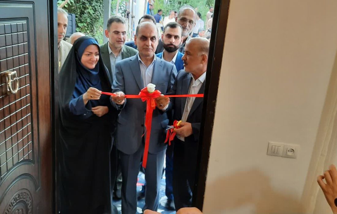  آیین نمادین افتتاح همزمان ۱۲۶ واحد مسکونی مددجویان کمیته امداد گیلان درشهرستان سیاهکل